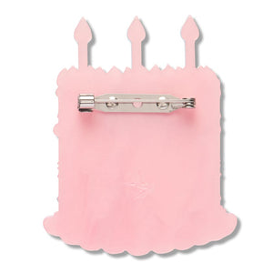Hip Hip Hooray Brooch  -  Erstwilder  -  Quirky Resin and Enamel Accessories