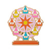 A Wheely Good View Enamel Pin  -  Erstwilder  -  Quirky Resin and Enamel Accessories
