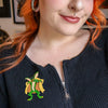 Flasher Brooch  -  Erstwilder  -  Quirky Resin and Enamel Accessories