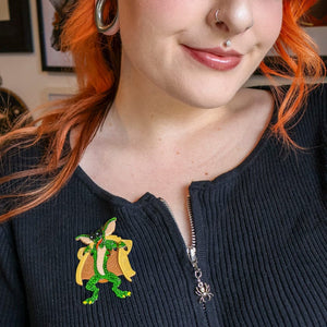 Flasher Brooch  -  Erstwilder  -  Quirky Resin and Enamel Accessories