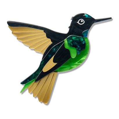 Dusky Starfrontlet Brooch  -  Erstwilder  -  Quirky Resin and Enamel Accessories