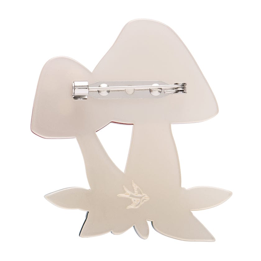 Forest Fun Guy Brooch  -  Erstwilder  -  Quirky Resin and Enamel Accessories