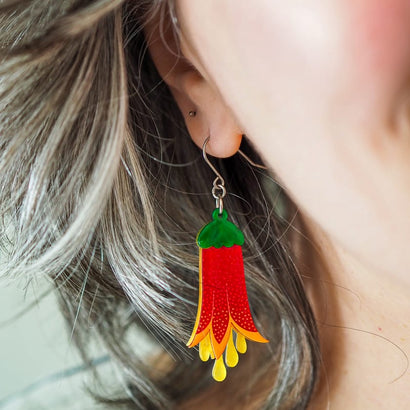 Common Correa Drop Earrings  -  Erstwilder  -  Quirky Resin and Enamel Accessories