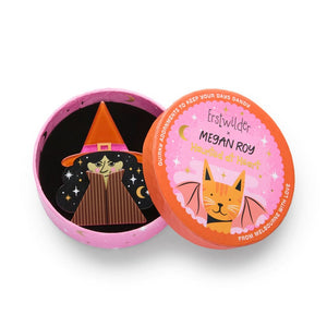 Master Spellcaster Brooch  -  Erstwilder  -  Quirky Resin and Enamel Accessories