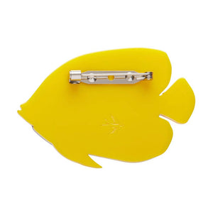 Emperor Angelfish Brooch  -  Erstwilder  -  Quirky Resin and Enamel Accessories