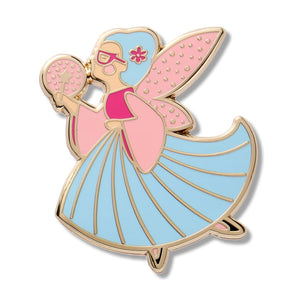 Magical Makeover Enamel Pin  -  Erstwilder  -  Quirky Resin and Enamel Accessories