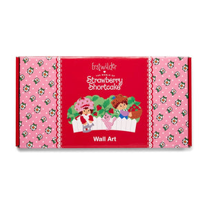 A Very Strawberry Garden Wall Art  -  Erstwilder  -  Quirky Resin and Enamel Accessories