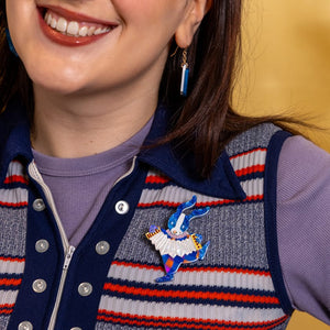 Winston Brooch  -  Erstwilder  -  Quirky Resin and Enamel Accessories