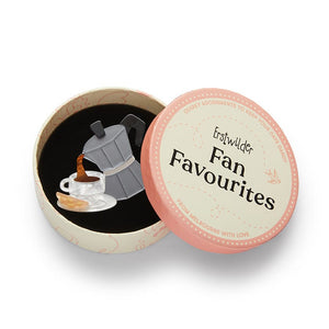 Buongiorno Brooch (IMPERFECT)  -  Erstwilder  -  Quirky Resin and Enamel Accessories