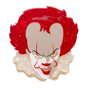 Pennywise Brooch  -  Erstwilder  -  Quirky Resin and Enamel Accessories