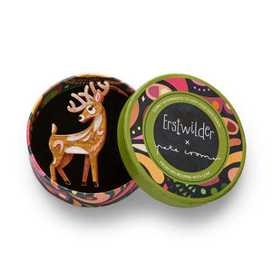 The Dainty Deer Brooch  -  Erstwilder  -  Quirky Resin and Enamel Accessories