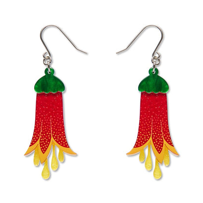 Common Correa Drop Earrings  -  Erstwilder  -  Quirky Resin and Enamel Accessories