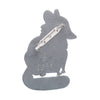 The Resourceful Raccoon Brooch  -  Erstwilder  -  Quirky Resin and Enamel Accessories