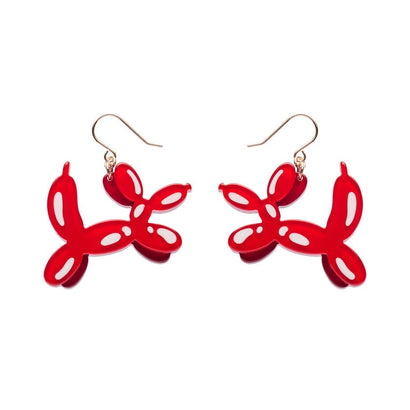 Balloon Best Friend Drop Earrings  -  Erstwilder  -  Quirky Resin and Enamel Accessories