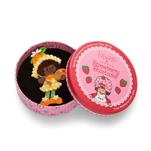 Orange Blossom Brooch  -  Erstwilder  -  Quirky Resin and Enamel Accessories