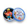 Foreman Grizzly Brooch  -  Erstwilder  -  Quirky Resin and Enamel Accessories