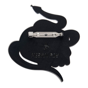 Macabre Memento Brooch  -  Erstwilder  -  Quirky Resin and Enamel Accessories