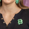 Trick or Treat! Simplified Mini Brooch  -  Erstwilder Simplified  -  Quirky Resin and Enamel Accessories