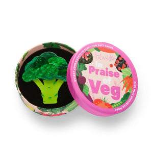 Brocc Star Brooch  -  Erstwilder  -  Quirky Resin and Enamel Accessories