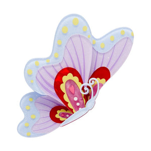 Hearts Aflutter Brooch  -  Erstwilder  -  Quirky Resin and Enamel Accessories