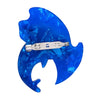 Olinda the Honorable Orca Brooch  -  Erstwilder  -  Quirky Resin and Enamel Accessories