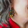 Forest Wreath Drop Earrings  -  Erstwilder  -  Quirky Resin and Enamel Accessories
