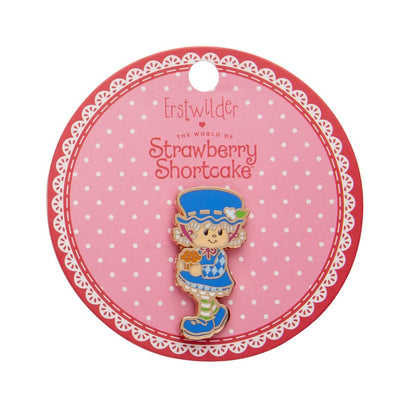 Blueberry Muffin Enamel Pin  -  Erstwilder  -  Quirky Resin and Enamel Accessories