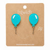 Balloons Drop Earrings – Green  -  Erstwilder Essentials  -  Quirky Resin and Enamel Accessories