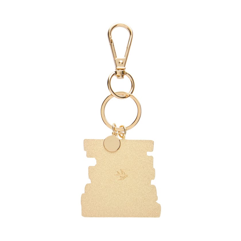Jane Austen Book Club Enamel Keyring  -  Erstwilder  -  Quirky Resin and Enamel Accessories