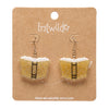 Story Book Drop Earrings - Gold