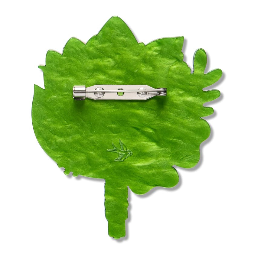 Petals for Keeps Brooch  -  Erstwilder  -  Quirky Resin and Enamel Accessories