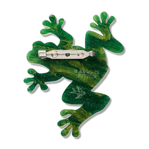 Tjawan Ritjinguthinha Brooch  -  Erstwilder  -  Quirky Resin and Enamel Accessories