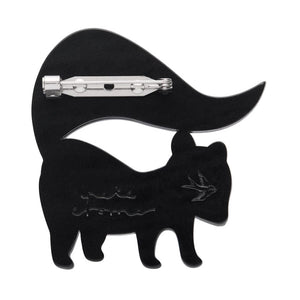 The Sassy Skunk Brooch  -  Erstwilder  -  Quirky Resin and Enamel Accessories