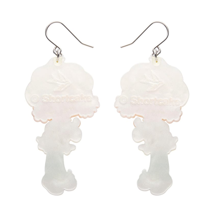 Lemon Meringue Drop Earrings  -  Erstwilder  -  Quirky Resin and Enamel Accessories