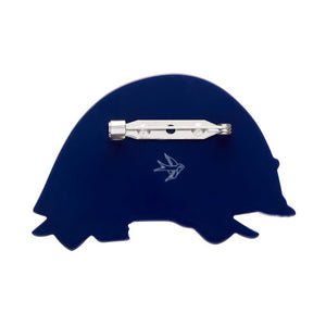 Otso the Bear Brooch  -  Erstwilder  -  Quirky Resin and Enamel Accessories