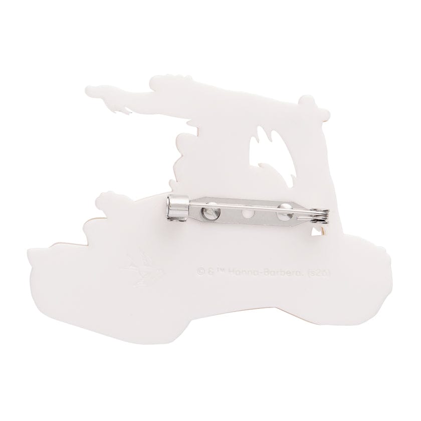 The Flintmobile Brooch  -  Erstwilder  -  Quirky Resin and Enamel Accessories
