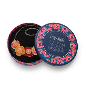 Pretty Poppies Necklace  -  Erstwilder  -  Quirky Resin and Enamel Accessories