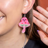 Out of the Shadows Drop Earrings  -  Erstwilder  -  Quirky Resin and Enamel Accessories