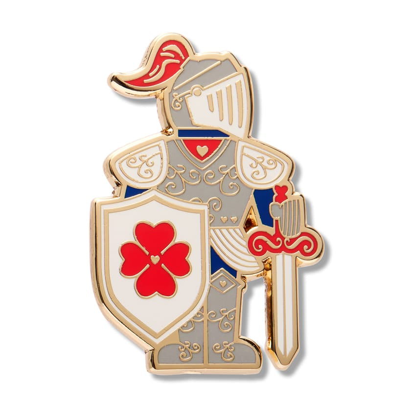 Plot Armour Enamel Pin  -  Erstwilder  -  Quirky Resin and Enamel Accessories