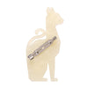 Bastet the Protector Brooch  -  Erstwilder  -  Quirky Resin and Enamel Accessories