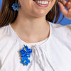 Opulent Orchidaceae Brooch  -  Erstwilder  -  Quirky Resin and Enamel Accessories