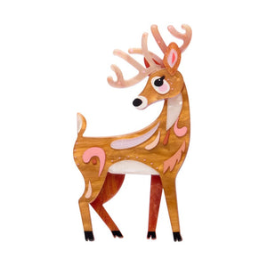 The Dainty Deer Brooch  -  Erstwilder  -  Quirky Resin and Enamel Accessories