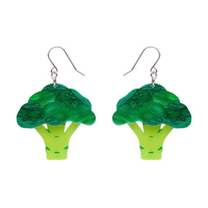 Brocc Star Drop Earrings  -  Erstwilder  -  Quirky Resin and Enamel Accessories