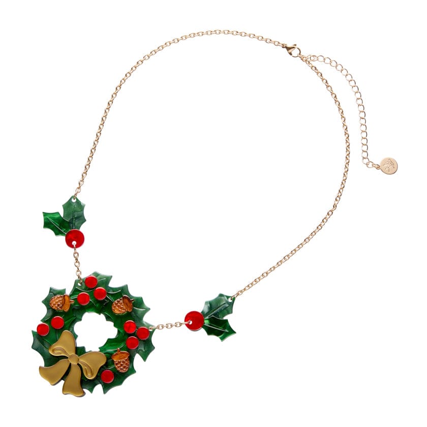 Forest Wreath Necklace  -  Erstwilder  -  Quirky Resin and Enamel Accessories