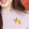 Pascal the Party Prawn Brooch