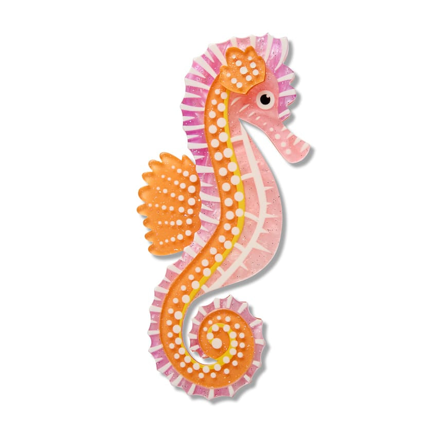 Kuu Wanana Brooch  -  Erstwilder  -  Quirky Resin and Enamel Accessories
