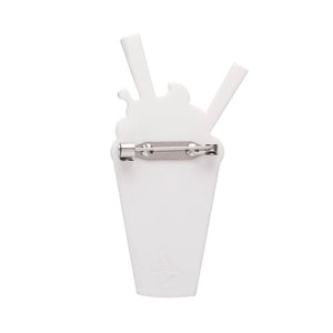 Shake it Up Baby Brooch  -  Erstwilder  -  Quirky Resin and Enamel Accessories