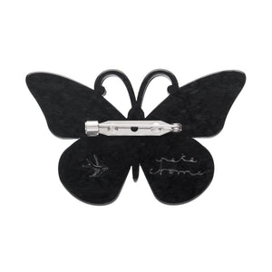The Magnificent Monarch Butterfly Brooch  -  Erstwilder  -  Quirky Resin and Enamel Accessories