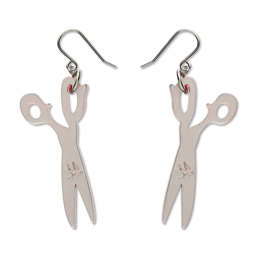 The Sharp End of Style Drop Earrings  -  Erstwilder  -  Quirky Resin and Enamel Accessories