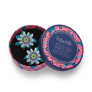 Passionate Petals Hair Clips Set - 2 Piece  -  Erstwilder  -  Quirky Resin and Enamel Accessories